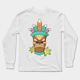 Polynesian Tiky Long Sleeve T-Shirt